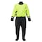 Mustang Survival Mustang MSD576 Water Rescue Dry Suit - Fluorescent Yellow Green-Black - XL MSD57602-251-XL-101 - alternate 1